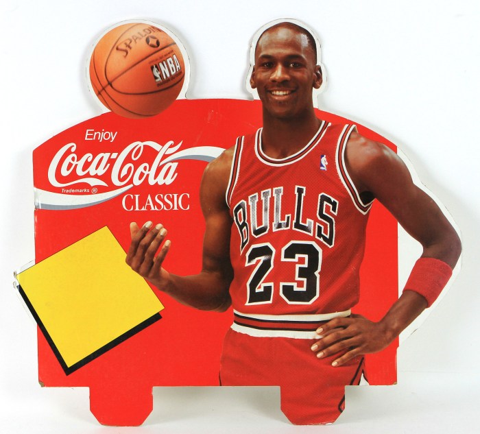 Michael jordan coca cola card value