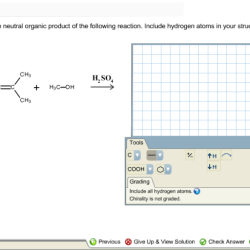 Organic predict neutral following reaction atoms hydrogen include structure