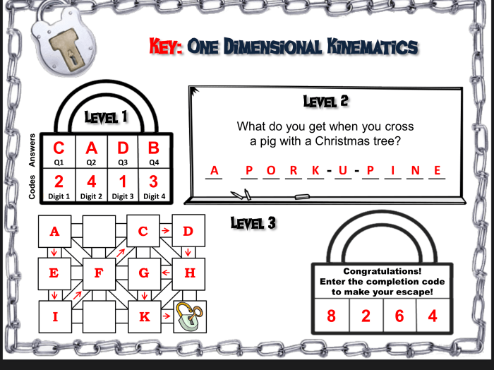 Special right triangles escape room answer key